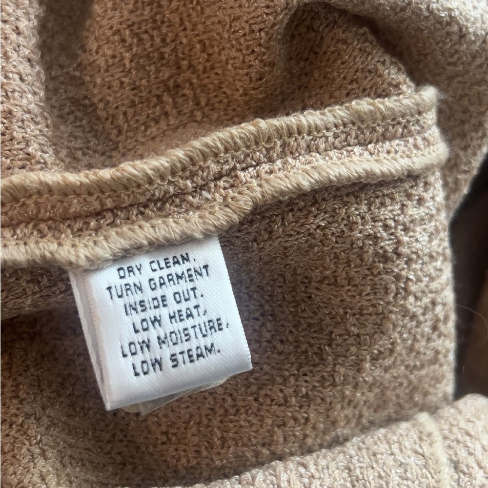 🚫SOLD🚫 St. John camel colored tweed knit aline dress size 2 - Picture 7 of 7